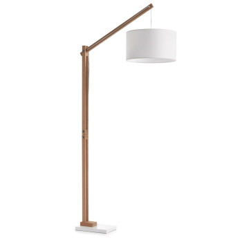 Riaz floor lamp, white
