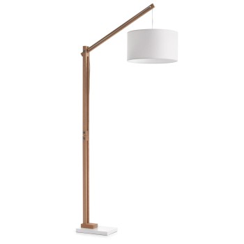 Riaz floor lamp, white