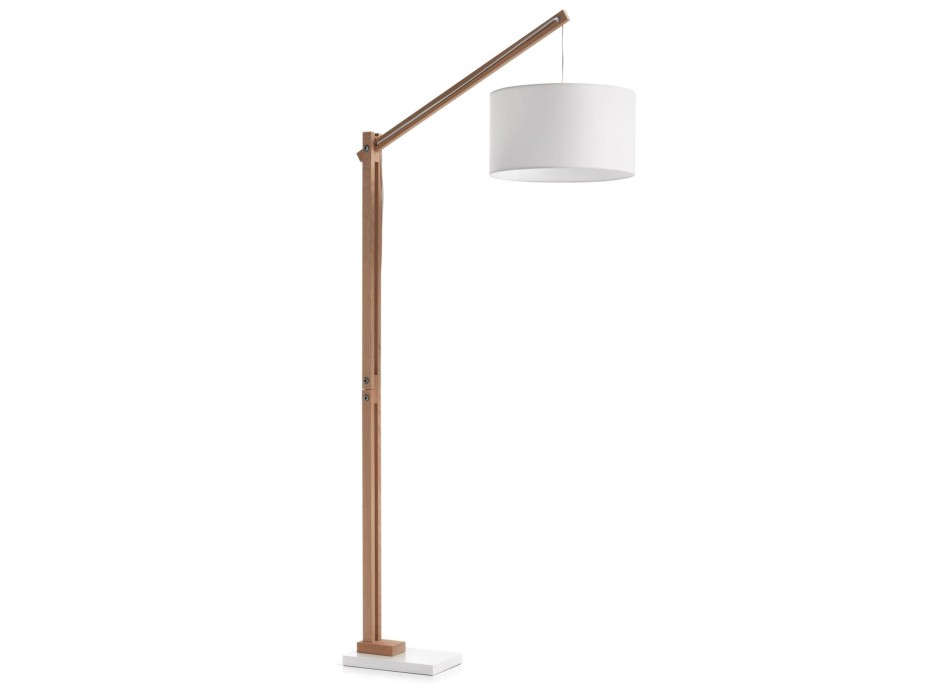 Riaz floor lamp, white