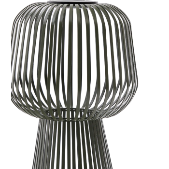 Reiba solar floor lamp in metal