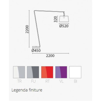 L001T/B PEDRALI LAMP