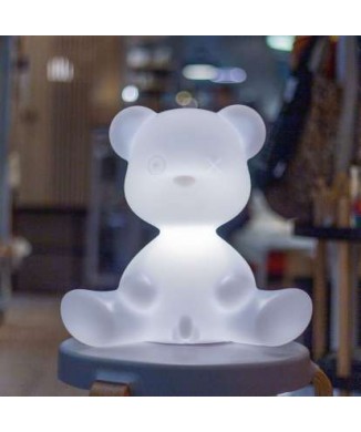 TEDDY BOY LAMP WITH RECHARGEABLE LED 24001LED QEEBOO