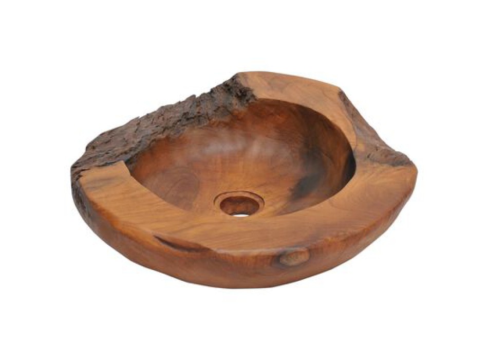 Teak Wood Washbasin 45 cm