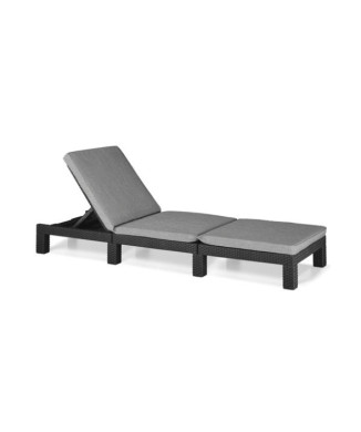 KETER DAYTONA DELUXE sun lounger with cushions