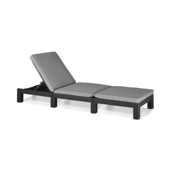 KETER DAYTONA DELUXE sun lounger with cushions