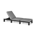 KETER DAYTONA DELUXE sun lounger with cushions