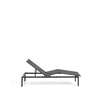 Lesina stackable aluminum sunbed