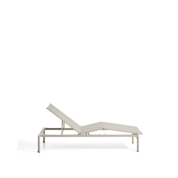 Lesina stackable aluminum sunbed