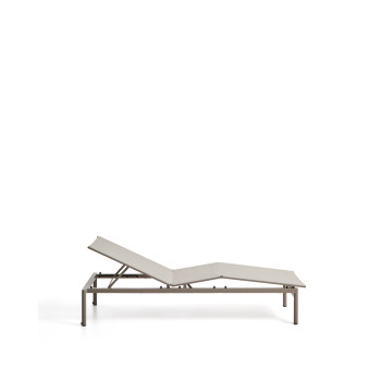 Lesina stackable aluminum sunbed