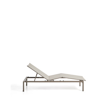 Lesina stackable aluminum sunbed
