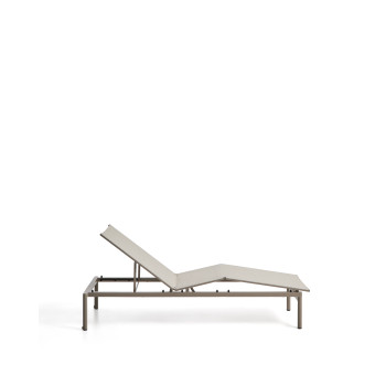 Lesina stackable aluminum sunbed