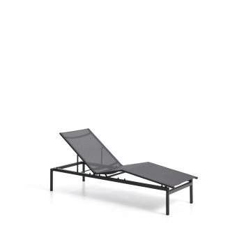 Lesina stackable aluminum sunbed