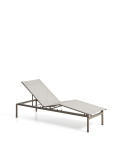 Lesina stackable aluminum sunbed
