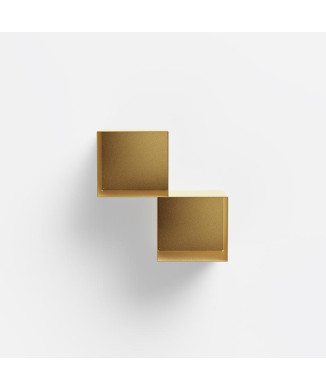 TWIN PEZZANI wall bookcase