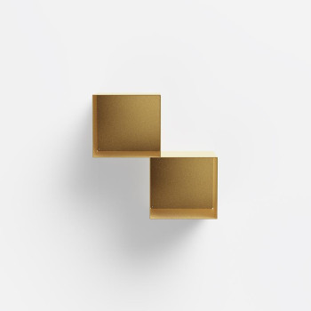 TWIN PEZZANI wall bookcase