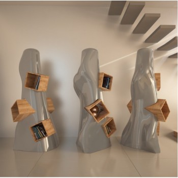 K2 BOOKCASE IN ADAMANTX ZAD