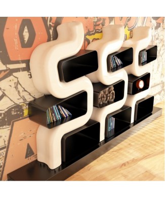 SER P BOOKCASE IN ADAMANTX ZAD