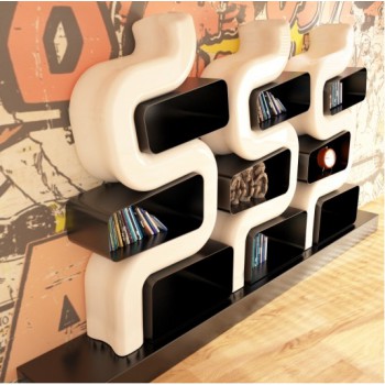 SER P BOOKCASE IN ADAMANTX ZAD