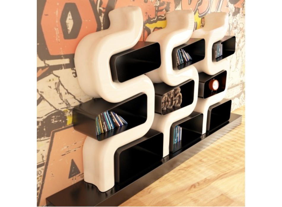 SER P BOOKCASE IN ADAMANTX ZAD