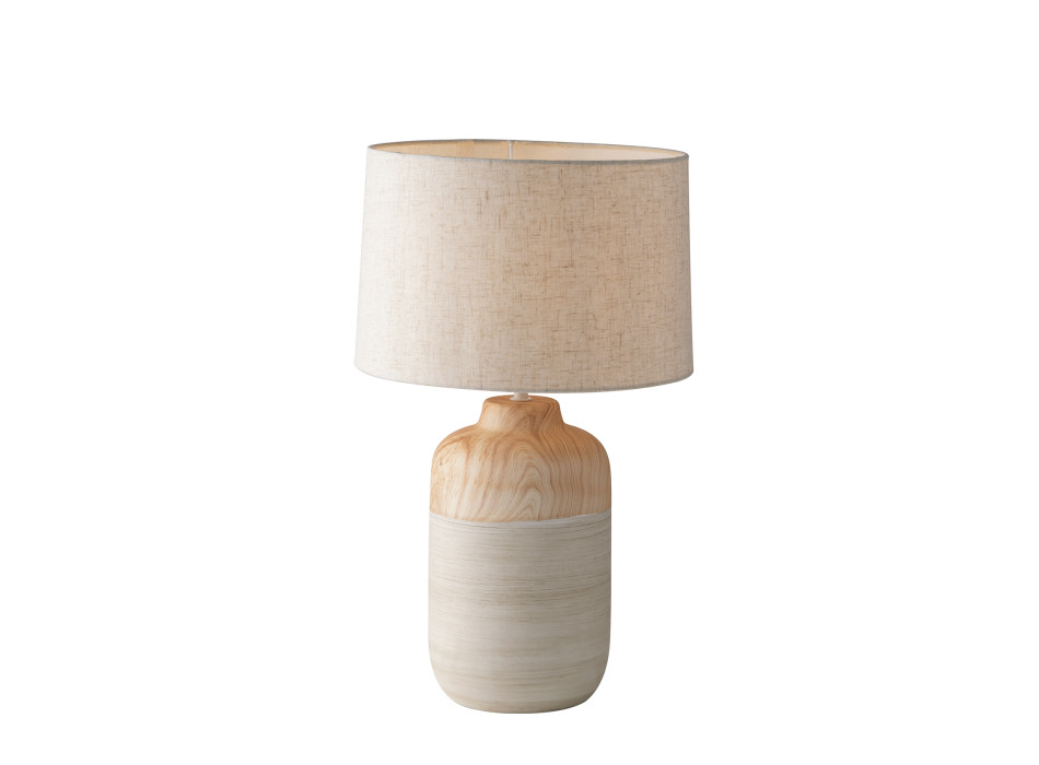 LIGHT WOODY IVORY 1XE27 30X49CM
