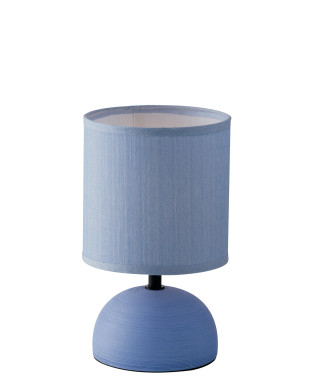 FURORE BLUE LAMP 1XE14 14X24CM