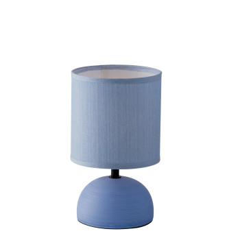 FURORE BLUE LAMP 1XE14 14X24CM
