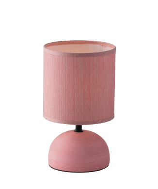 FURORE PINK LAMP 1XE14 14X24CM
