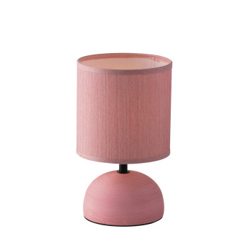 FURORE PINK LAMP 1XE14 14X24CM
