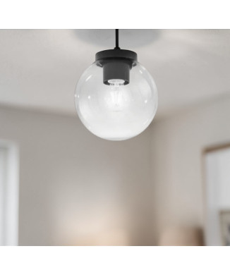 POLLY TRANSPARENT LAMP 1XE27 IP44 20x21CM