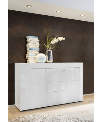 Sideboard 2 doors / 3 drawers EASY 138x41,4x83,7 cm