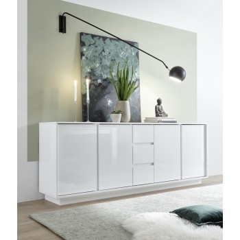 ICE 4-door, 3-drawer sideboard 180x78x43 cm 