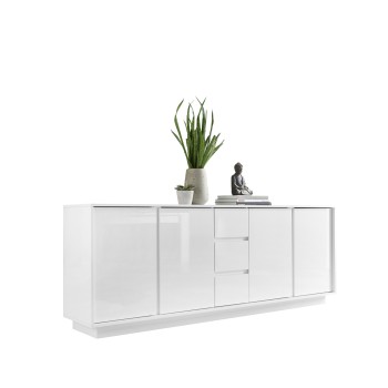 ICE 4-door, 3-drawer sideboard 180x78x43 cm 