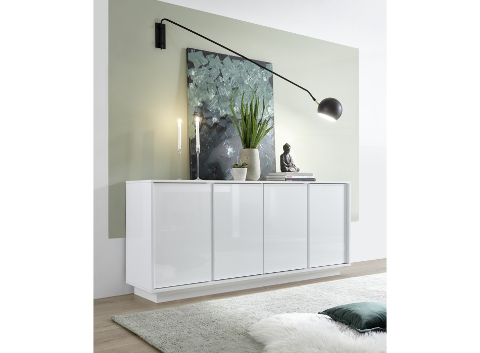 ICE 4-door sideboard 180x78x43 cm