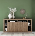 RIMINI 4-door sideboard in wood color
