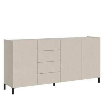 Solaria Gloss White Sideboard/TV Stand/High Sideboard - 3-door/4-drawer sideboard 174x40x84 cm Solaria Gloss White