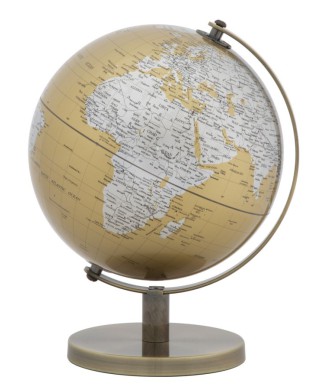 ORANGE WORLD MAP