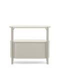 Arely bathroom cabinet with steel structure and lacquered MDF