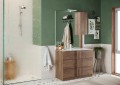 JUPITER bathroom cabinet with 2 or 3 drawers 