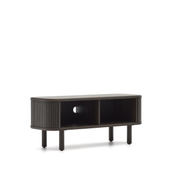 Mailen 2-door TV cabinet in ash veneer with finish