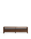 Norani TV stand in solid wood and acacia veneer 200 x 50 cm
