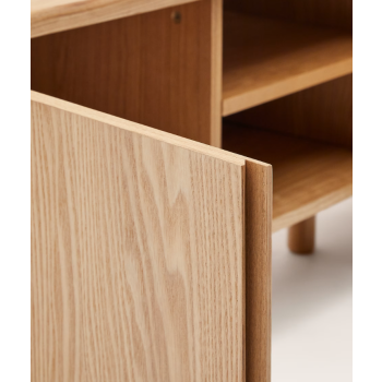 Salaya TV stand in ash plywood THE SHAPE