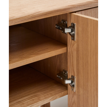 Salaya TV stand in ash plywood THE SHAPE