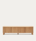 Salaya TV stand in ash plywood THE SHAPE