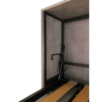 Mod.Kando Doppio - Kando cashmere double wall bed