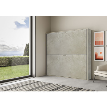 Mod.Kando Doppio - Kando cashmere double wall bed