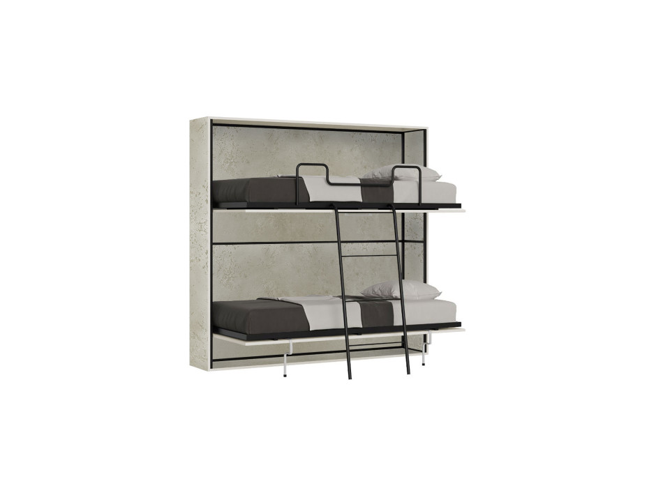 Mod.Kando Doppio - Kando foldaway double bed with cashmere mattresses