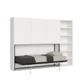 Kando horizontal single wall bed with G composition mattress 