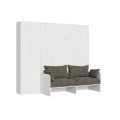 Kentaro Sofà 160cm vertical wall bed with column - ALESSIA 20