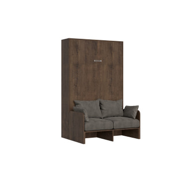 Mod.Kentaro Sofà 1/2 - 120cm vertical foldaway queen-size bed Kentaro Sofà White Ash