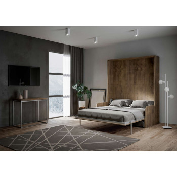 Mod.Kentaro Double Sofa - 160cm vertical foldaway double bed Kentaro Sofa White Ash